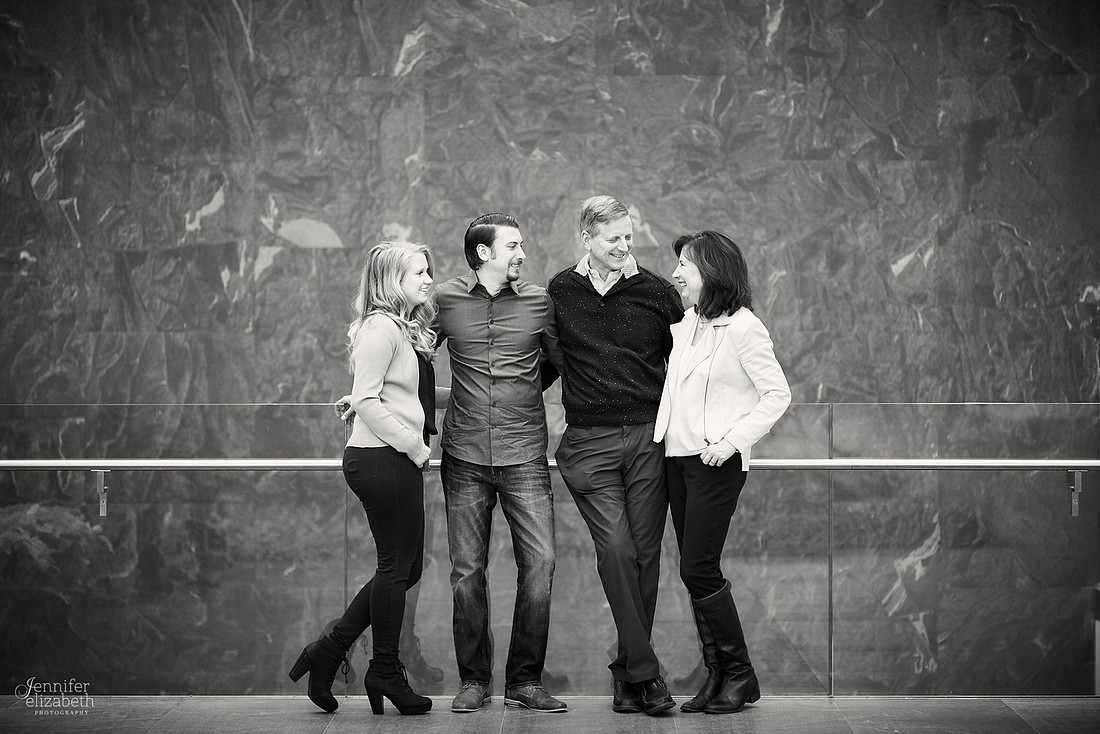 The R Family: Portrait Session at the Cleveland Museum of Art