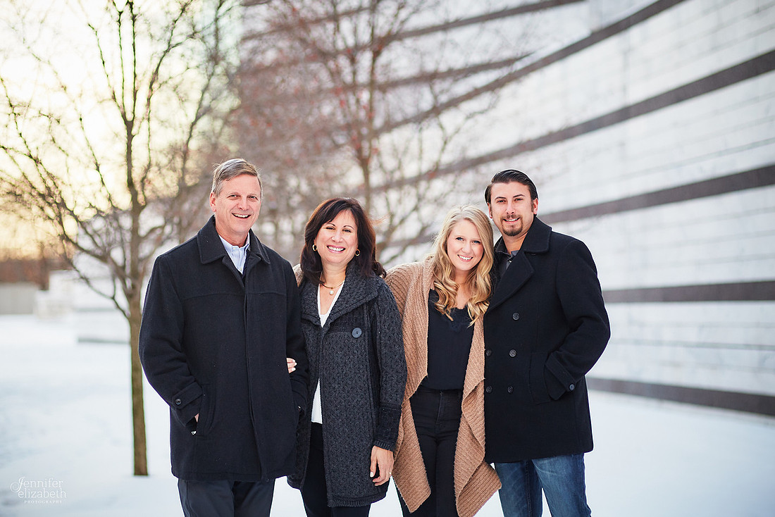The R Family: Portrait Session at the Cleveland Museum of Art