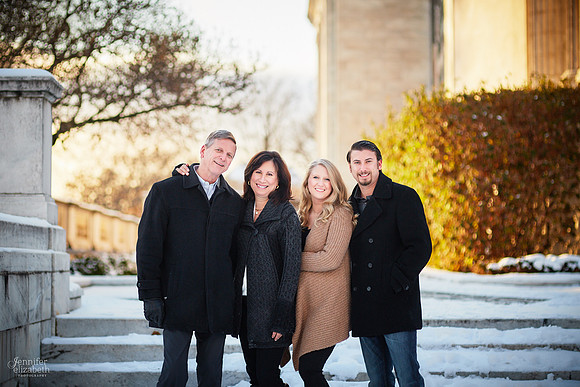 The R Family: Portrait Session at the Cleveland Museum of Art