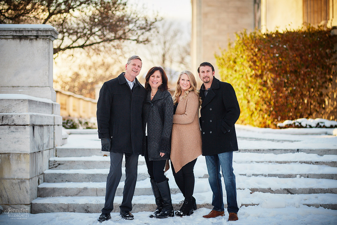 The R Family: Portrait Session at the Cleveland Museum of Art