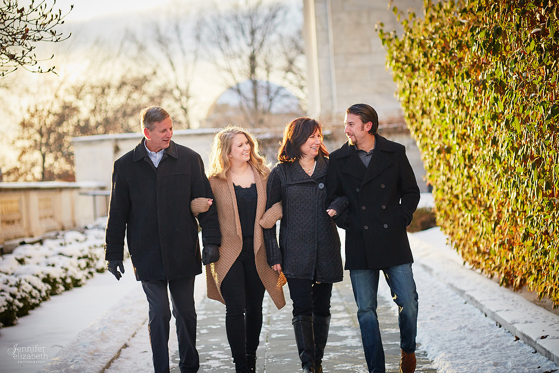 The R Family: Portrait Session at the Cleveland Museum of Art