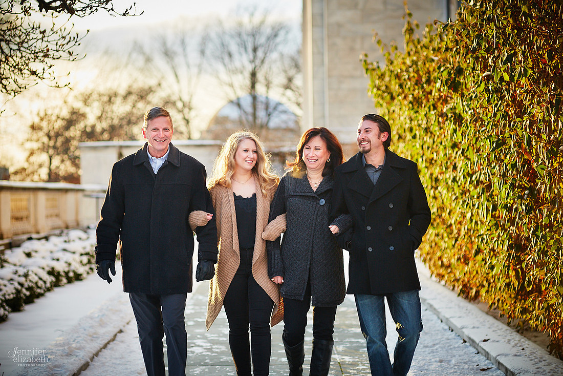 The R Family: Portrait Session at the Cleveland Museum of Art