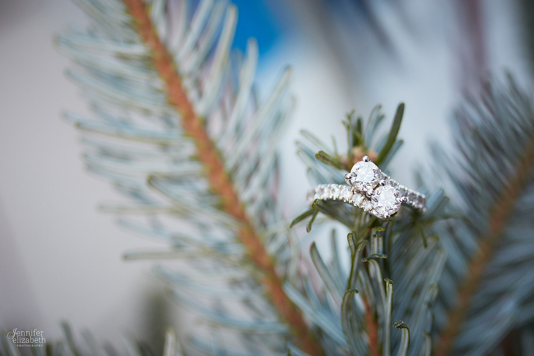 Abby & Brandon: Downtown Cleveland Winter Engagement