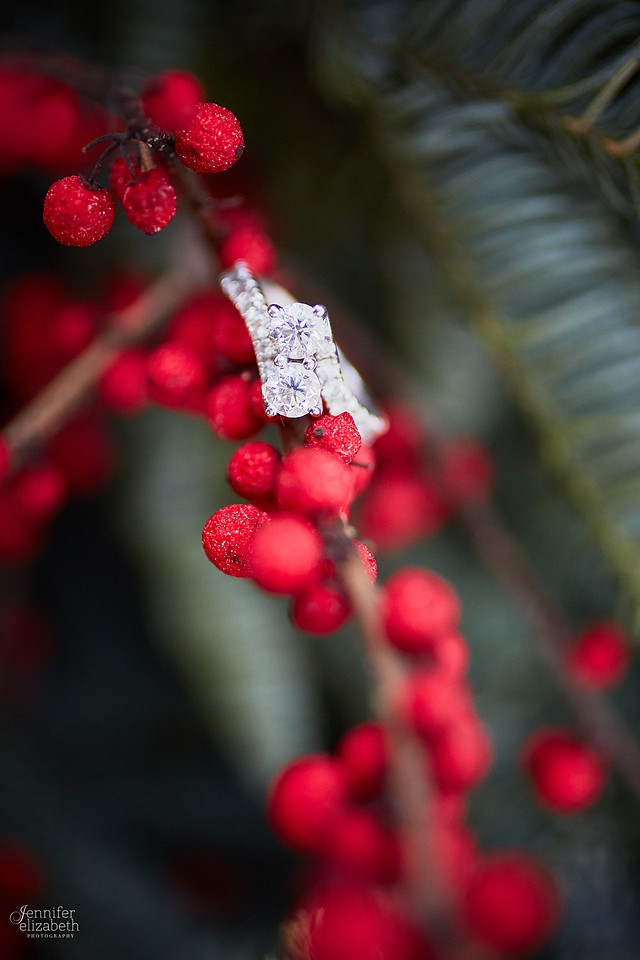 Abby & Brandon: Downtown Cleveland Winter Engagement