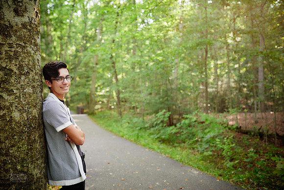 Ben: Senior Portrait Session at Henry Church Rock in Bentleyville