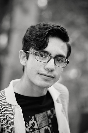 Ben: Senior Portrait Session at Henry Church Rock in Bentleyville