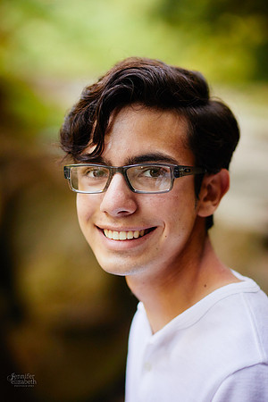 Ben: Senior Portrait Session at Henry Church Rock in Bentleyville