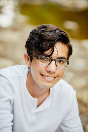 Ben: Senior Portrait Session at Henry Church Rock in Bentleyville