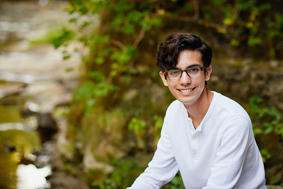 Ben: Senior Portrait Session at Henry Church Rock in Bentleyville