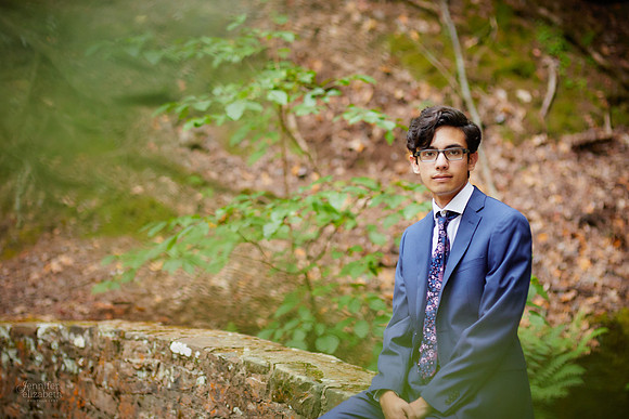 Ben: Senior Portrait Session at Henry Church Rock in Bentleyville