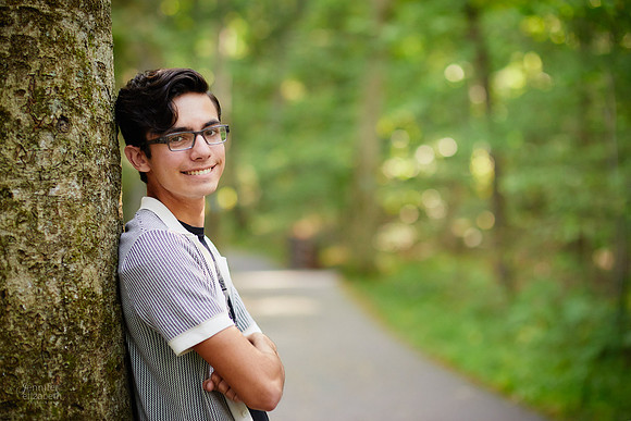 Ben: Senior Portrait Session at Henry Church Rock in Bentleyville