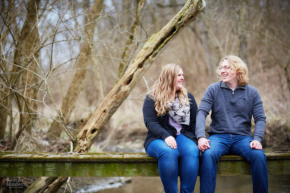 Emily & Colin: Engagement Session with Horse in Xenia, Ohio