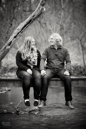 Emily & Colin: Engagement Session with Horse in Xenia, Ohio