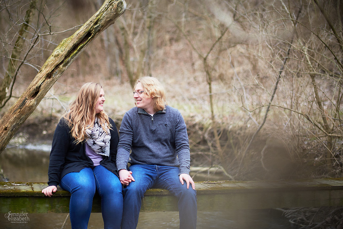 Emily & Colin: Engagement Session with Horse in Xenia, Ohio