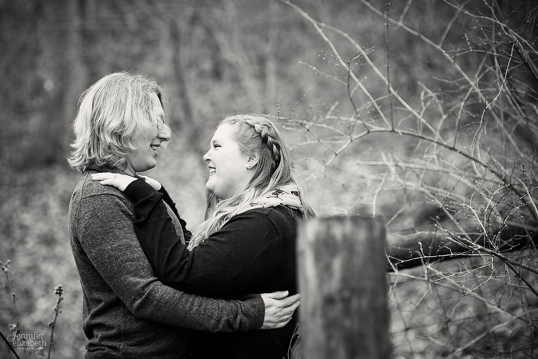 Emily & Colin: Engagement Session with Horse in Xenia, Ohio