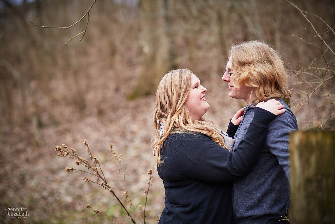 Emily & Colin: Engagement Session with Horse in Xenia, Ohio