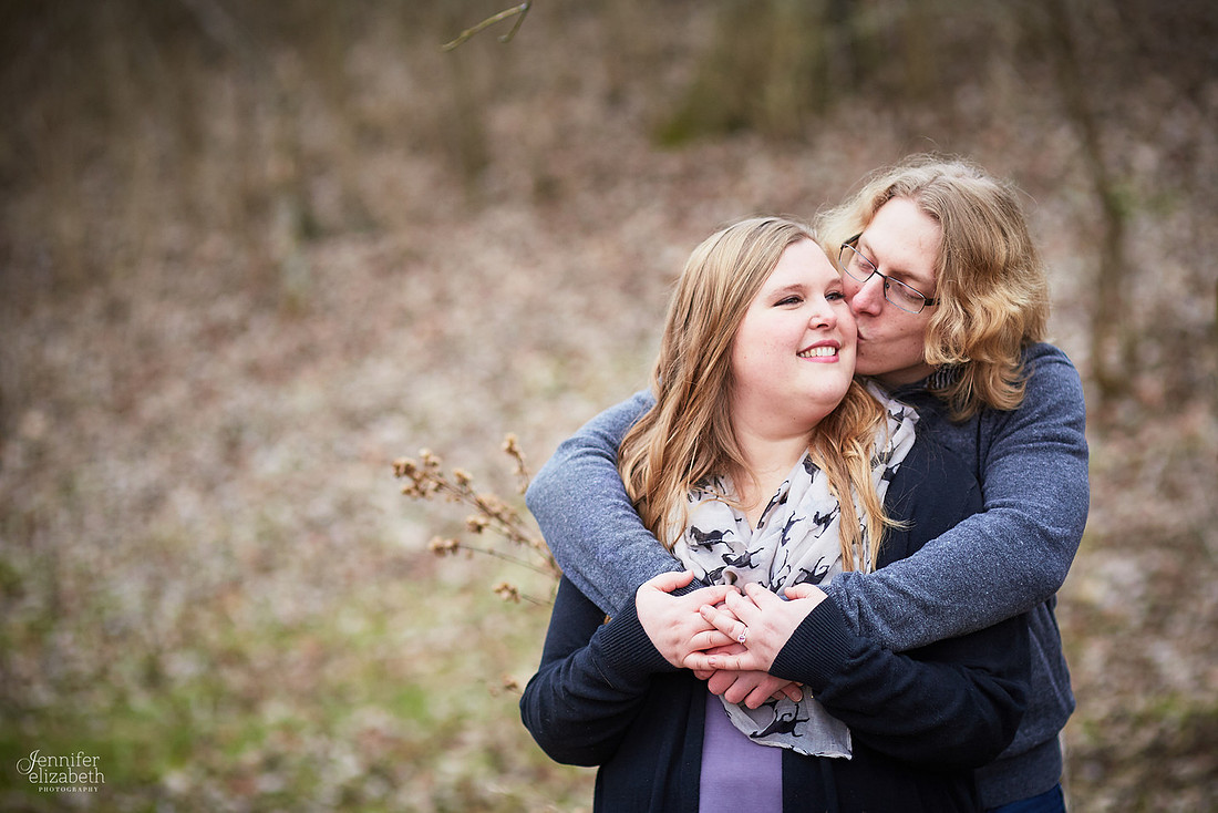 Emily & Colin: Engagement Session with Horse in Xenia, Ohio