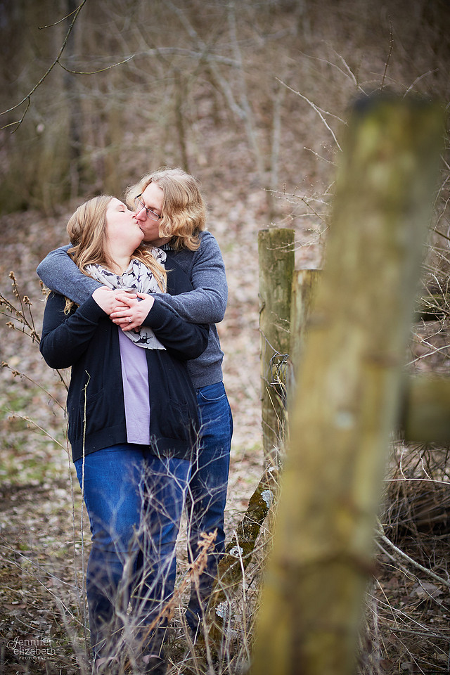 Emily & Colin: Engagement Session with Horse in Xenia, Ohio
