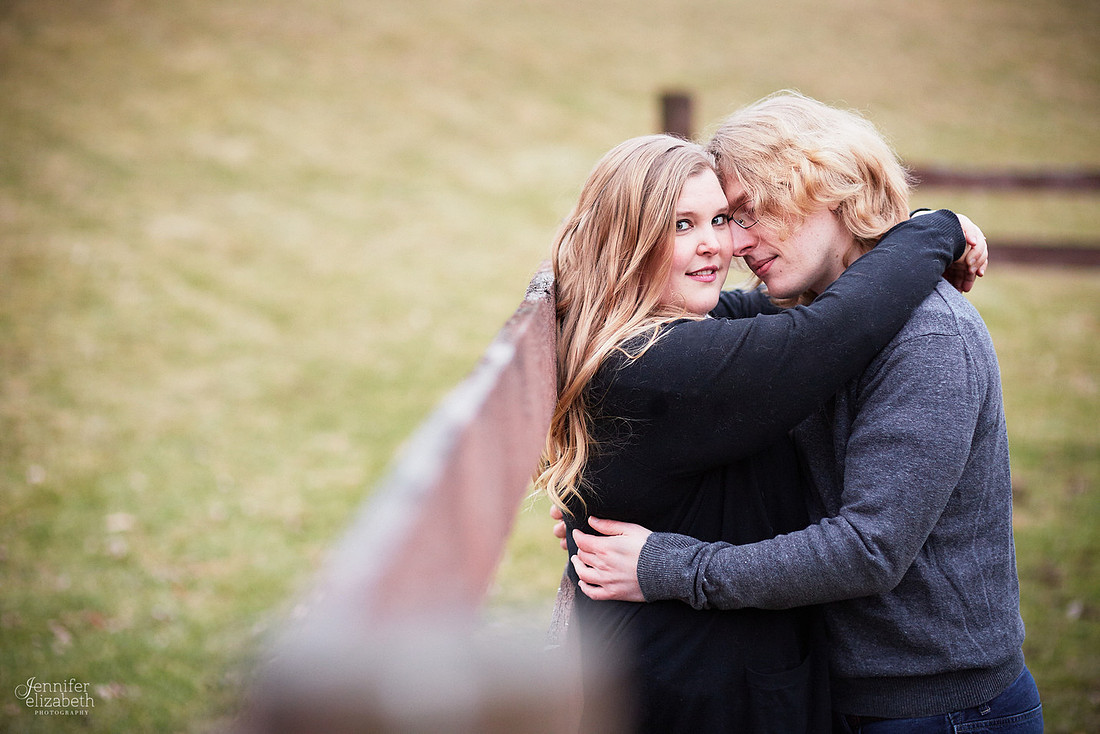 Emily & Colin: Engagement Session with Horse in Xenia, Ohio