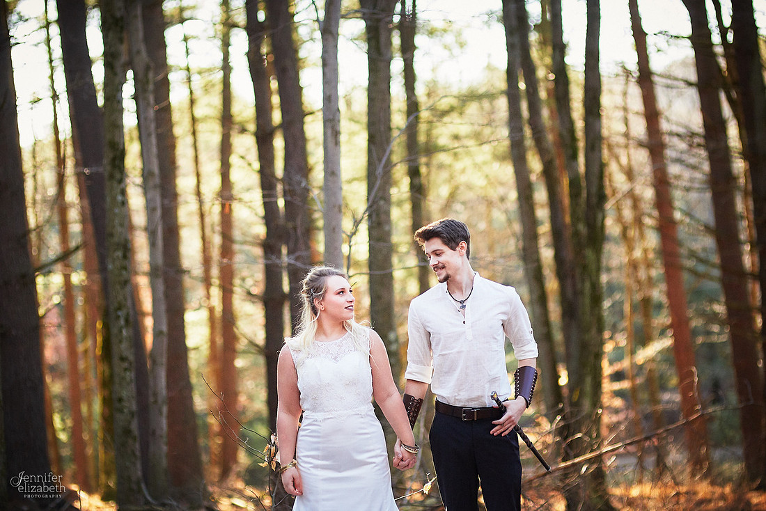 Viking and Woodland Styled Shoot at The Mohicans