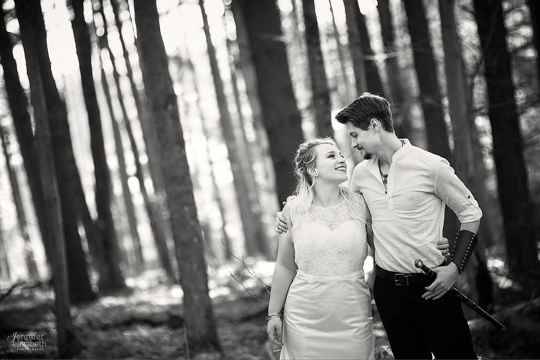 Viking and Woodland Styled Shoot at The Mohicans