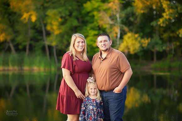 The P Family: Portrait Session at Veterans Park in Mentor