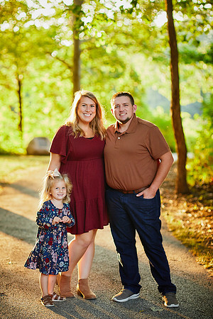 The P Family: Portrait Session at Veterans Park in Mentor