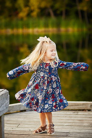 The P Family: Portrait Session at Veterans Park in Mentor