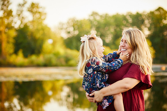 The P Family: Portrait Session at Veterans Park in Mentor