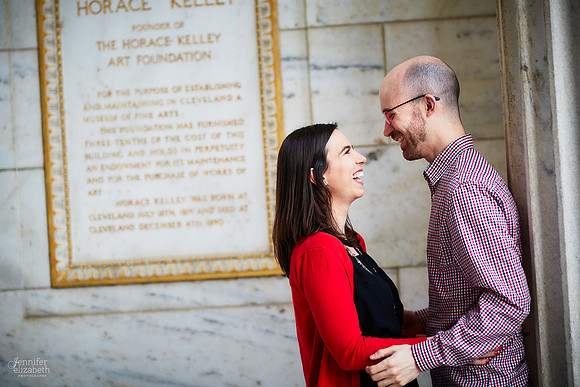 Katie & Michael: Spring Cleveland Engagement Session