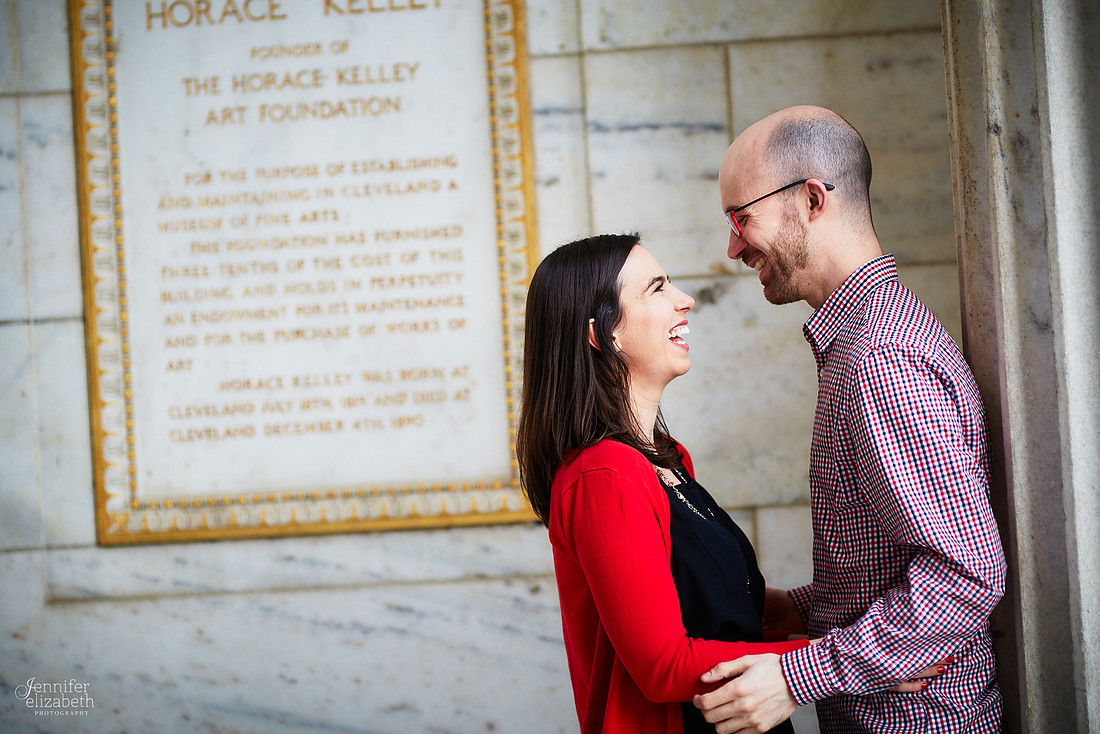 Katie & Michael: Spring Cleveland Engagement Session