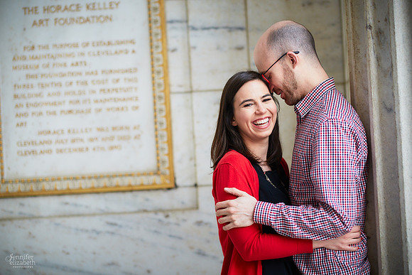 Katie & Michael: Spring Cleveland Engagement Session
