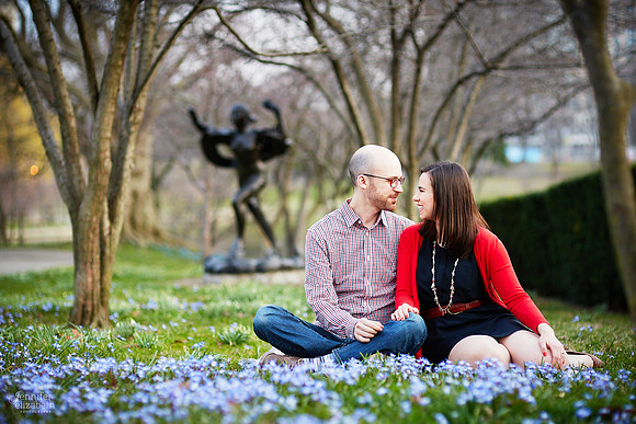 Katie & Michael: Spring Cleveland Engagement Session