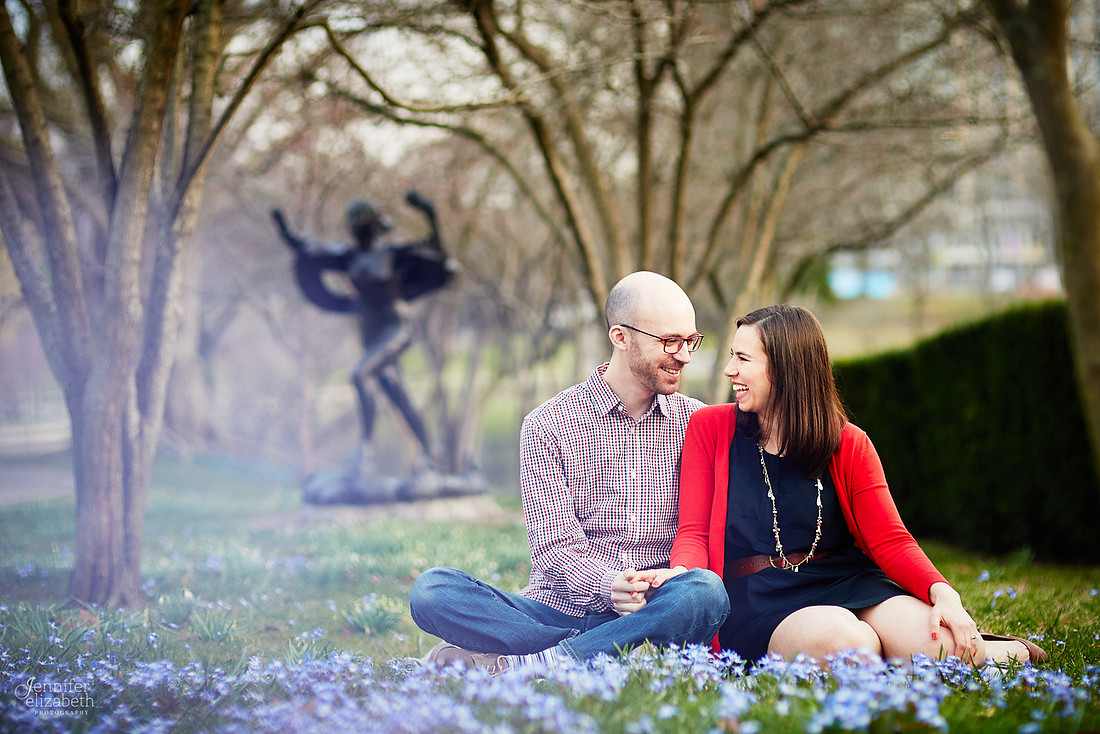 Katie & Michael: Spring Cleveland Engagement Session