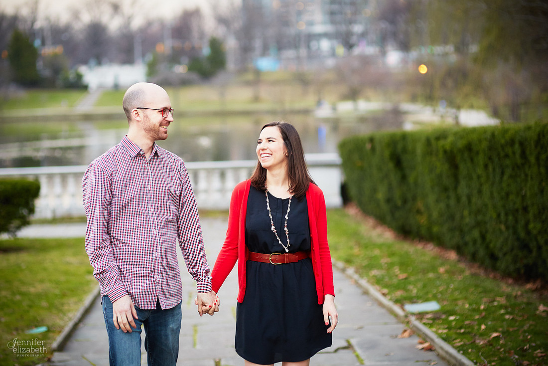 Katie & Michael: Spring Cleveland Engagement Session