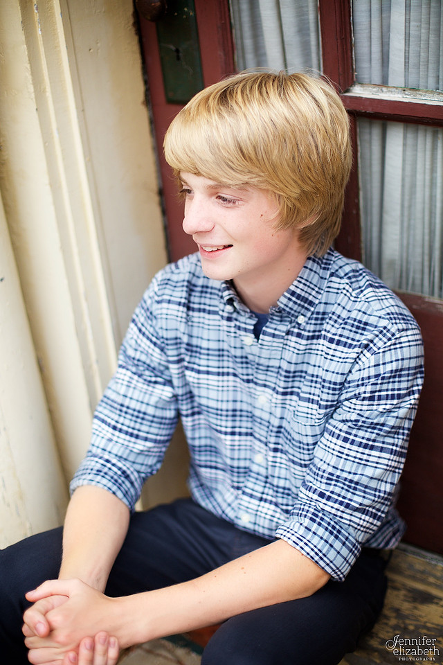 Sam: Senior Portrait Session in Worthington, Ohio