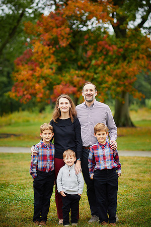The T Family: Portrait Session at Acacia Reservation in Beachwood