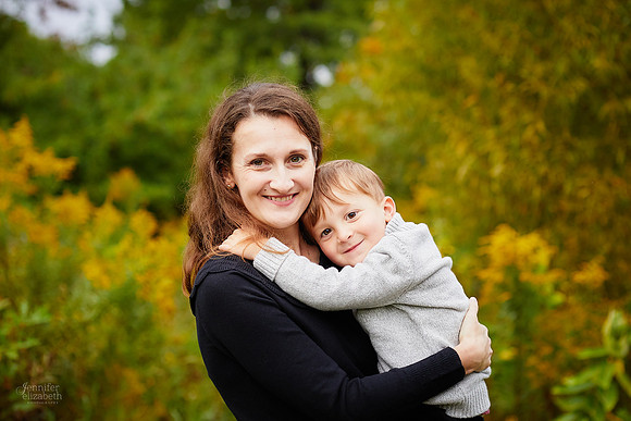 The T Family: Portrait Session at Acacia Reservation in Beachwood