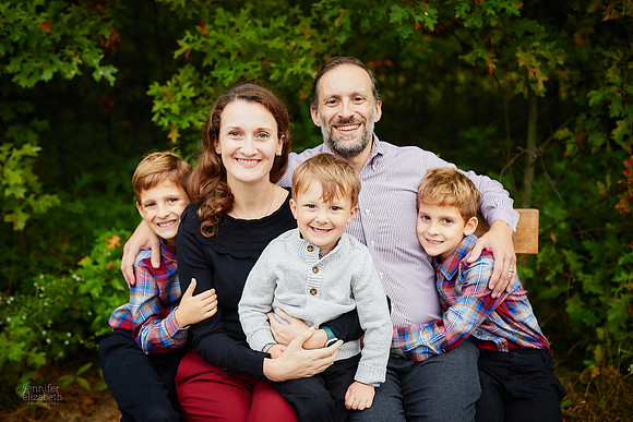 The T Family: Portrait Session at Acacia Reservation in Beachwood