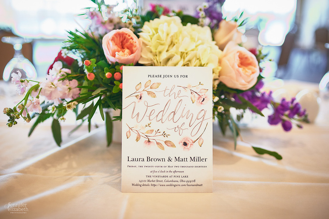 Laura & Matt: Wedding at The Vineyards at Pine Lake