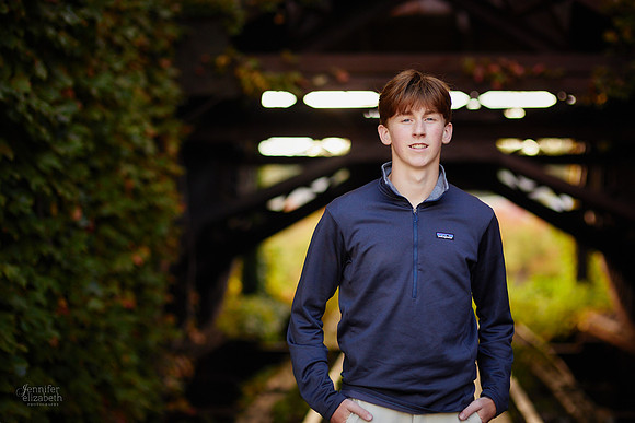 Liam: Senior Session in The Flats