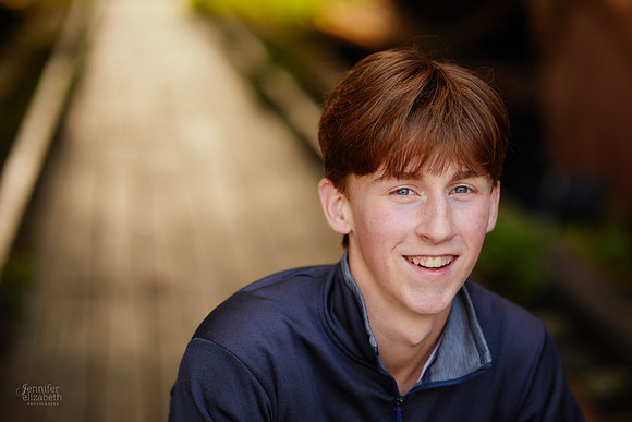 Liam: Senior Session in The Flats