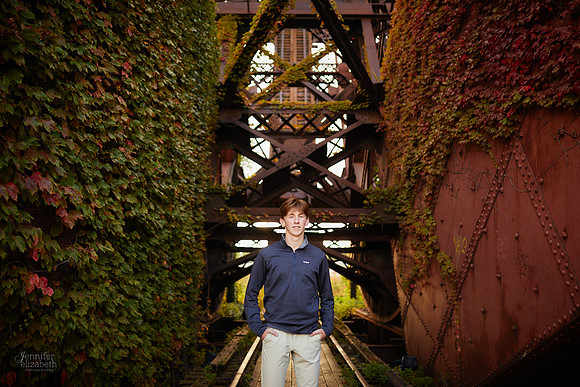 Liam: Senior Session in The Flats