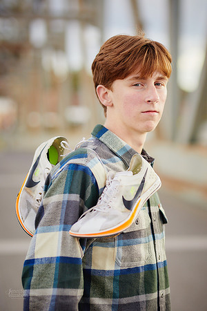 Liam: Senior Session in The Flats