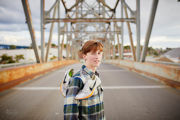 Liam: Senior Session in The Flats