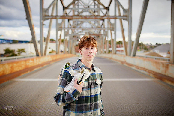 Liam: Senior Session in The Flats