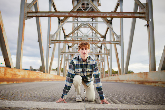 Liam: Senior Session in The Flats