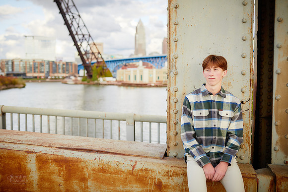 Liam: Senior Session in The Flats