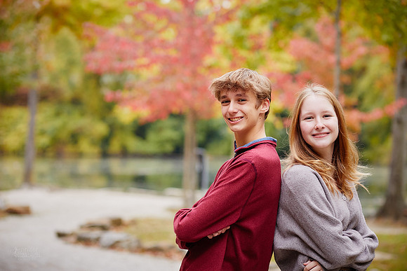 The C Family: Portrait Session at Coe Lake in Berea