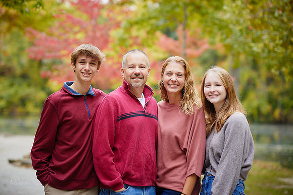 The C Family: Portrait Session at Coe Lake in Berea